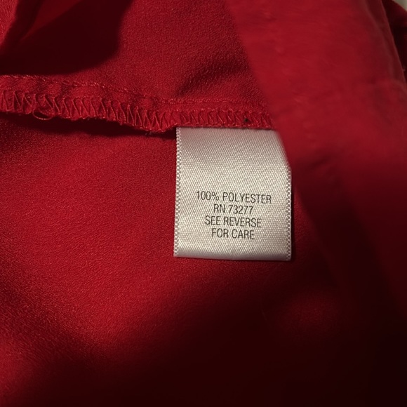 Apt 9 Red Flowy Tank Blouse - 1X - Picture 5 of 5